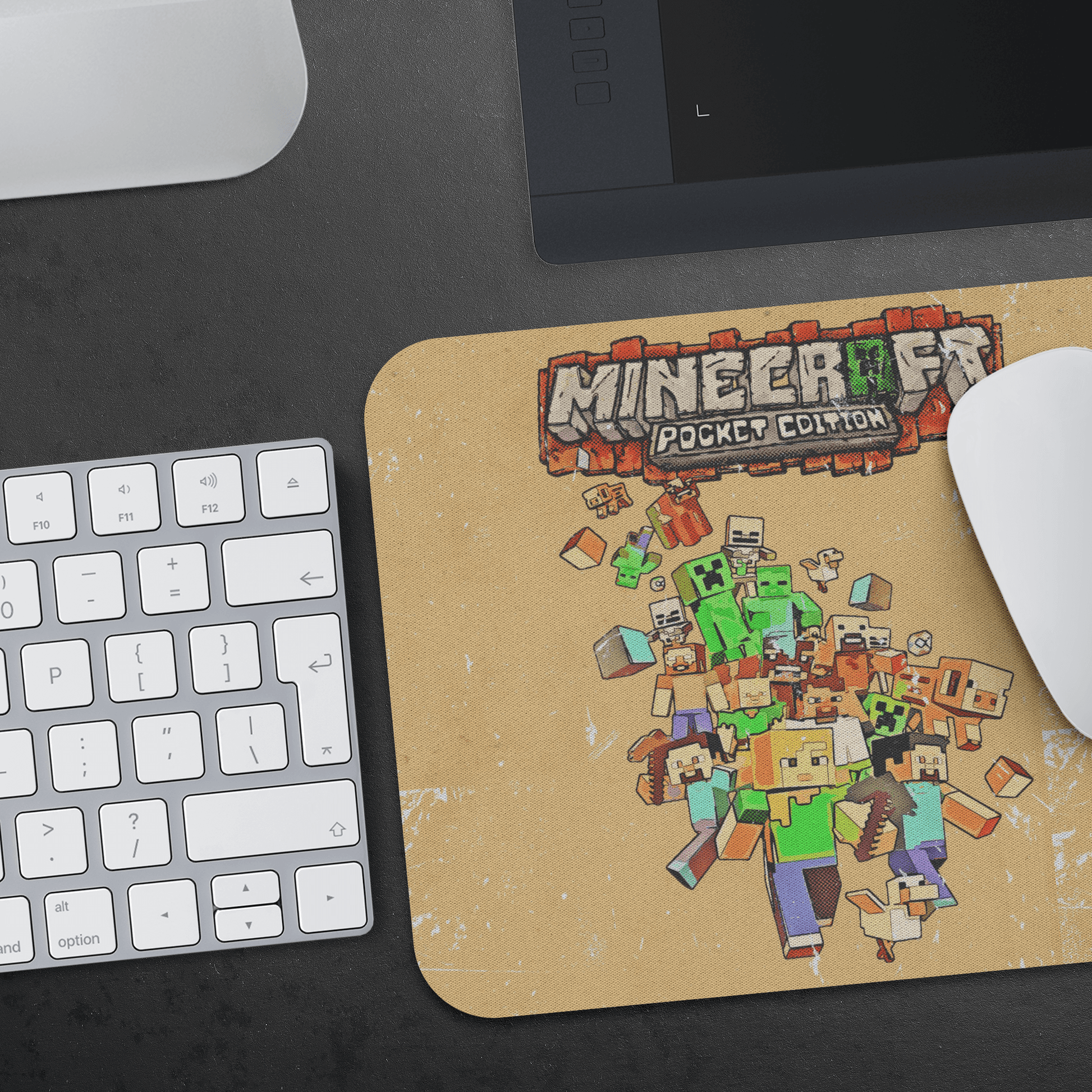 Minecraft Mouse Pad Retro Comics - Lusy Store