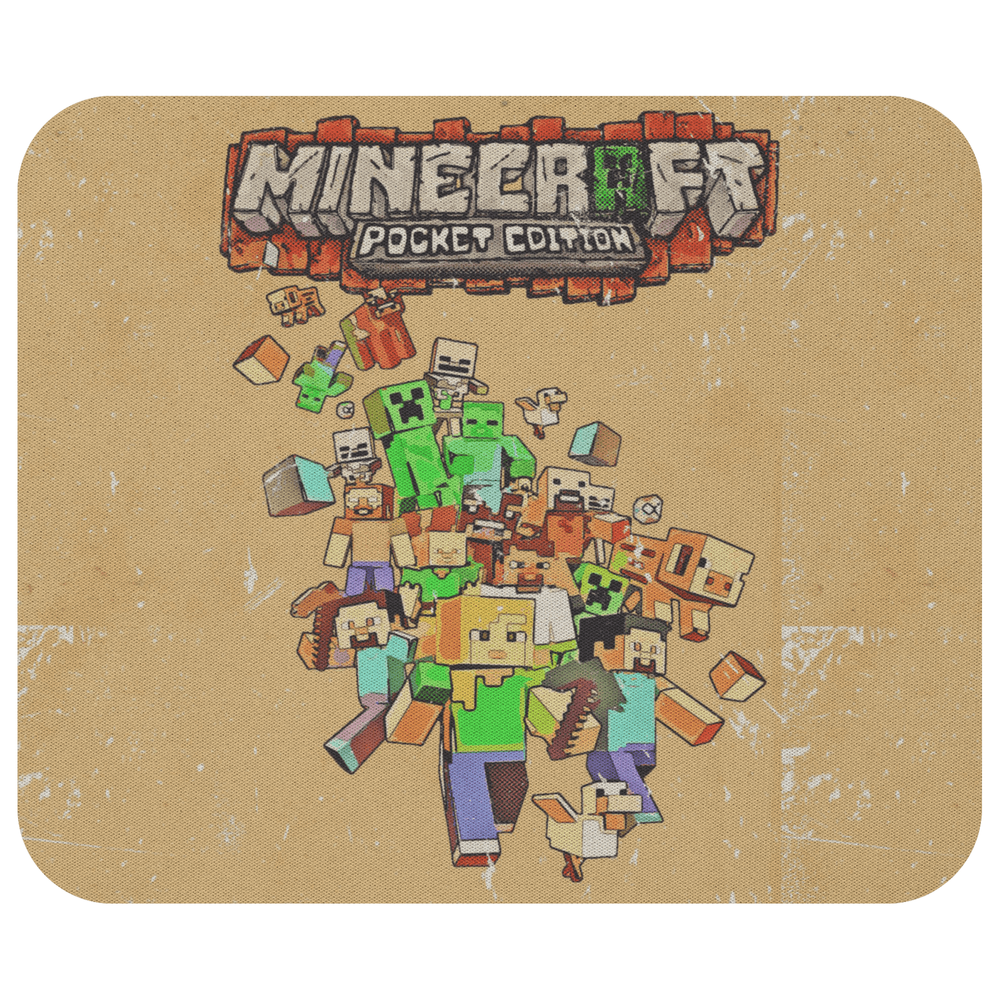 Minecraft Mouse Pad Retro Comics - Lusy Store