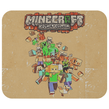 Minecraft Mouse Pad Retro Comics