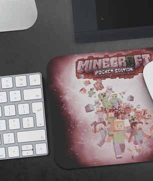 Minecraft Mouse Pad Survivor Pink - Lusy Store