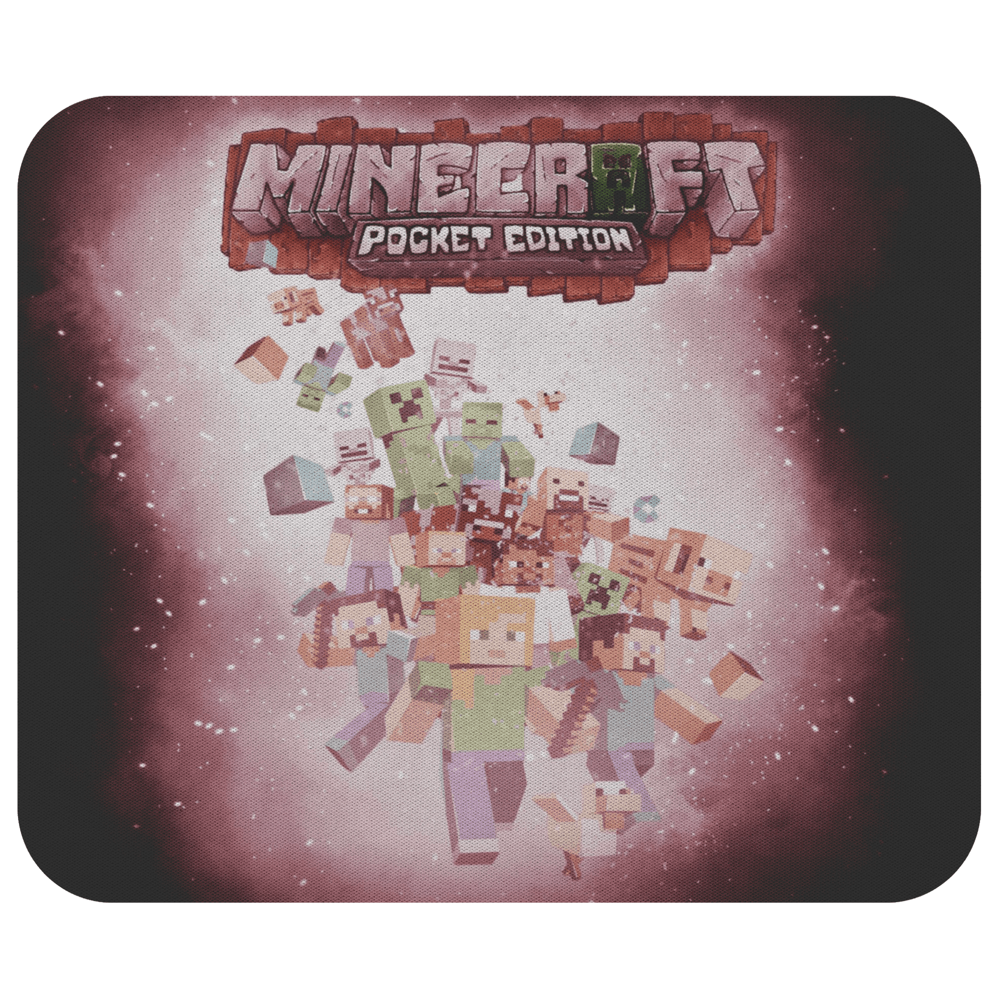 Minecraft Mouse Pad Survivor Pink - Lusy Store
