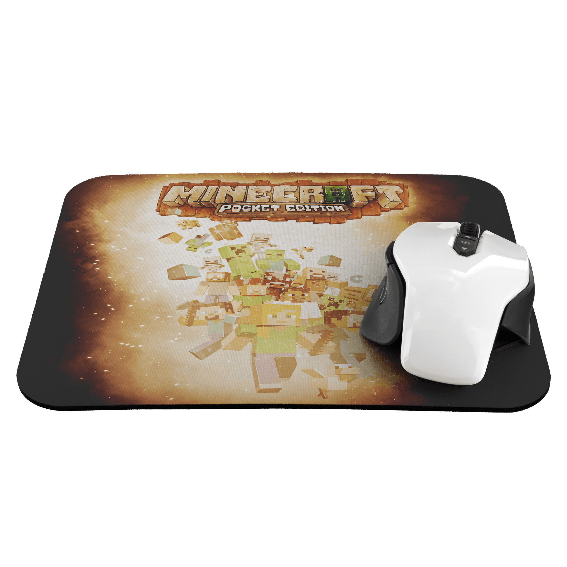 Minecraft Mouse Pad Survivor Yellow - Lusy Store