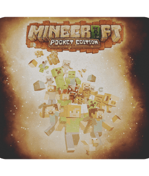 Minecraft Mouse Pad Survivor Yellow - Lusy Store
