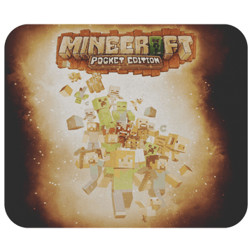 Minecraft Mouse Pad Survivor Yellow