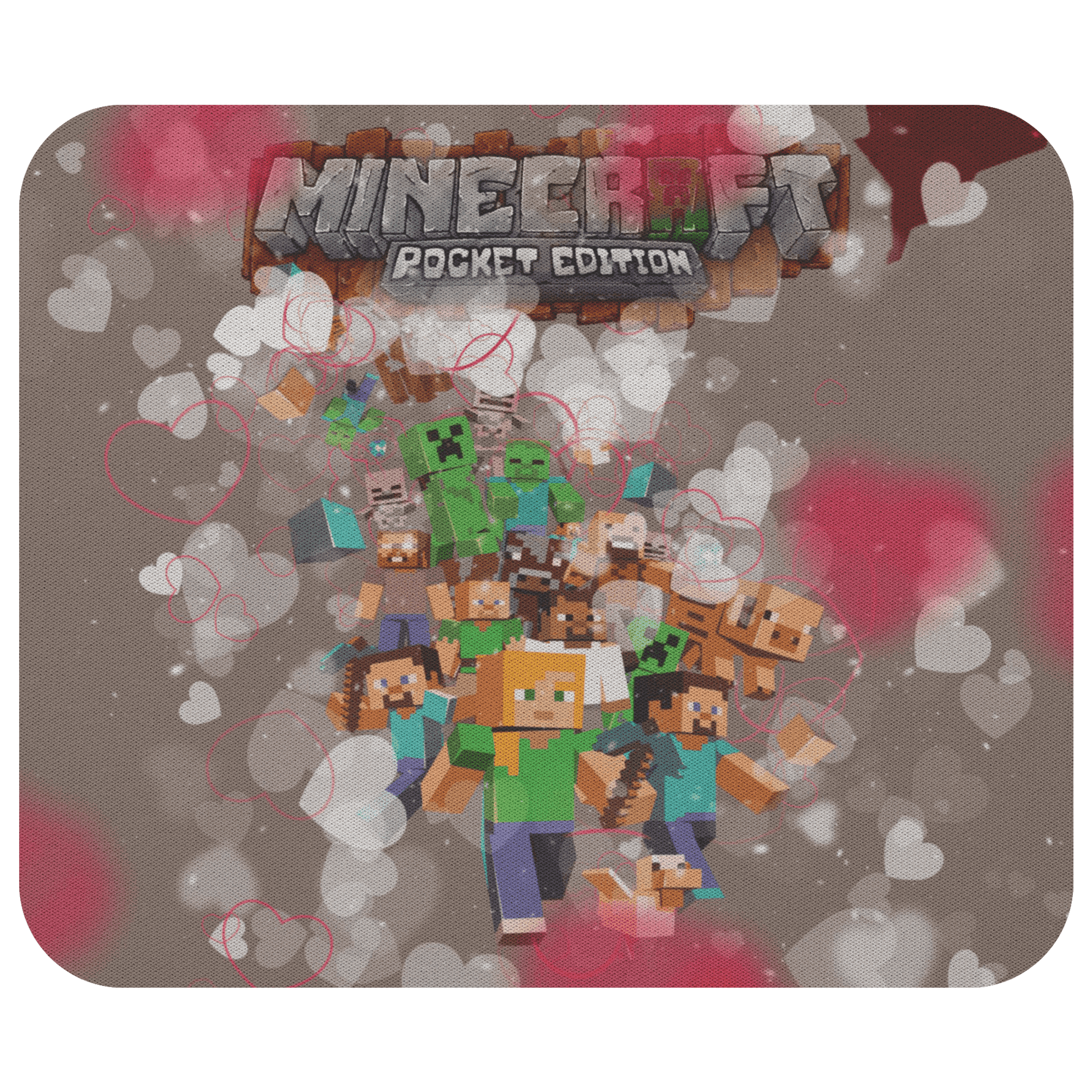 Minecraft Mouse Pad Valentine - Lusy Store