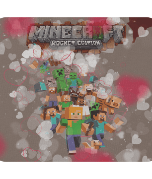 Minecraft Mouse Pad Valentine - Lusy Store