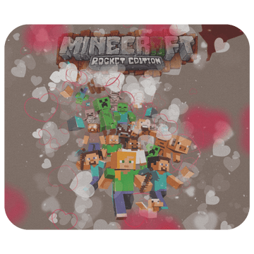 Minecraft Mouse Pad Valentine