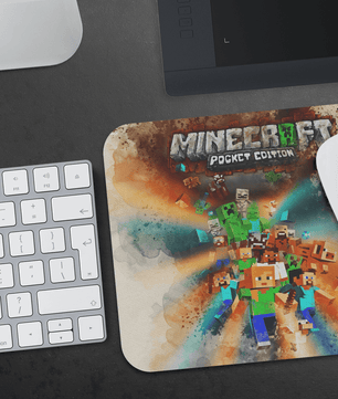 Minecraft Mouse Pad Watercolor A102 - Lusy Store