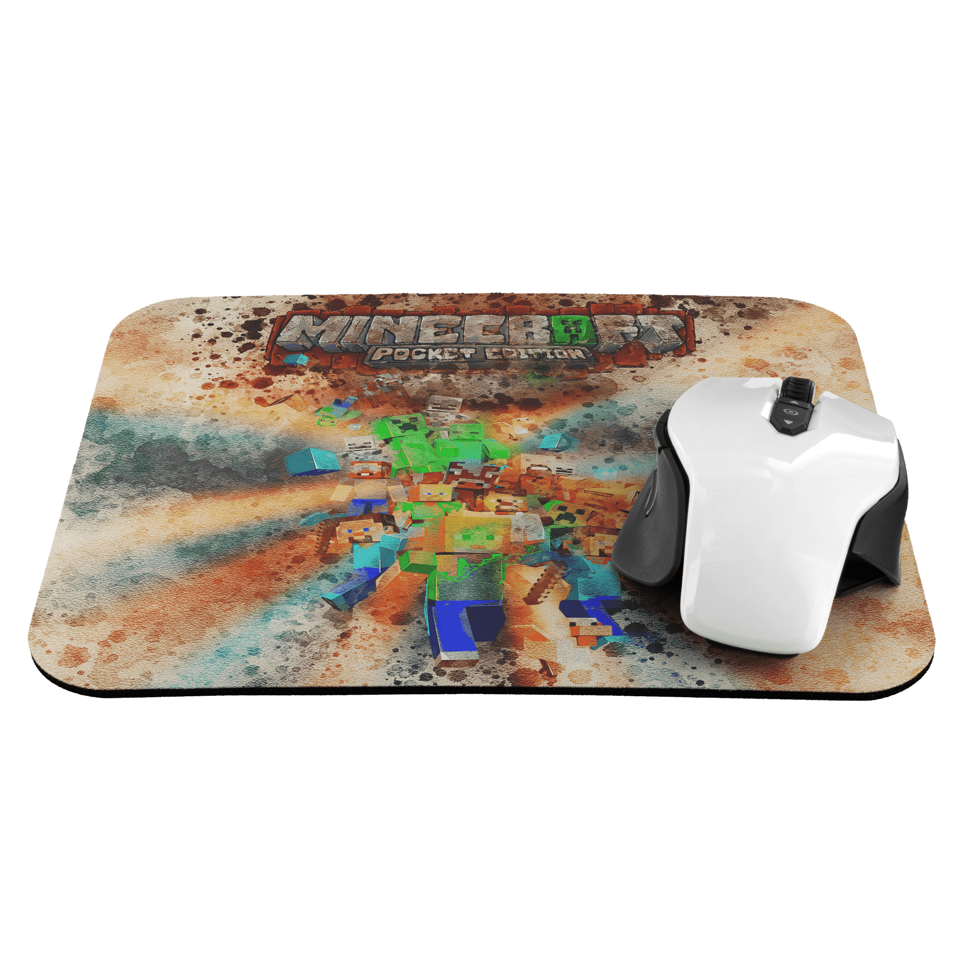 Minecraft Mouse Pad Watercolor A104 - Lusy Store