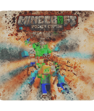 Minecraft Mouse Pad Watercolor A104 - Lusy Store