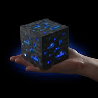 Minecraft Night light LED Minecraft Toys Children Room Light Minecraft for Kids 7.62*7.62 cm Black