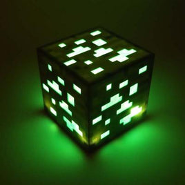 Minecraft Night light LED Minecraft Toys Children Room Light Minecraft for Kids 7.62*7.62 cm Green