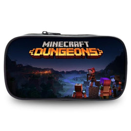 Minecraft Pencil Case Great Gift For Kids PS12 4.5x11x22cm (2x4x9'')