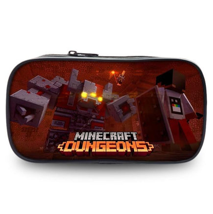 Minecraft Pencil Case Great Gift For Kids PS13 4.5x11x22cm (2x4x9'')