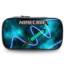 Minecraft Pencil Case Great Gift For Kids PS14 4.5x11x22cm (2x4x9'')