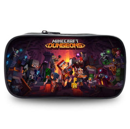 Minecraft Pencil Case Great Gift For Kids PS16 4.5x11x22cm (2x4x9'')