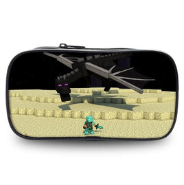 Minecraft Pencil Case Great Gift For Kids PS18 4.5x11x22cm (2x4x9'')