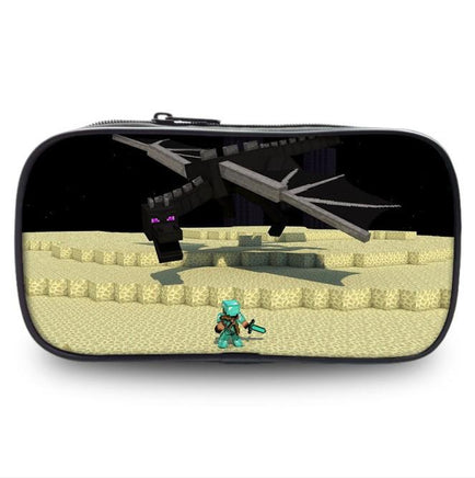 Minecraft Pencil Case Great Gift For Kids PS18 4.5x11x22cm (2x4x9'')