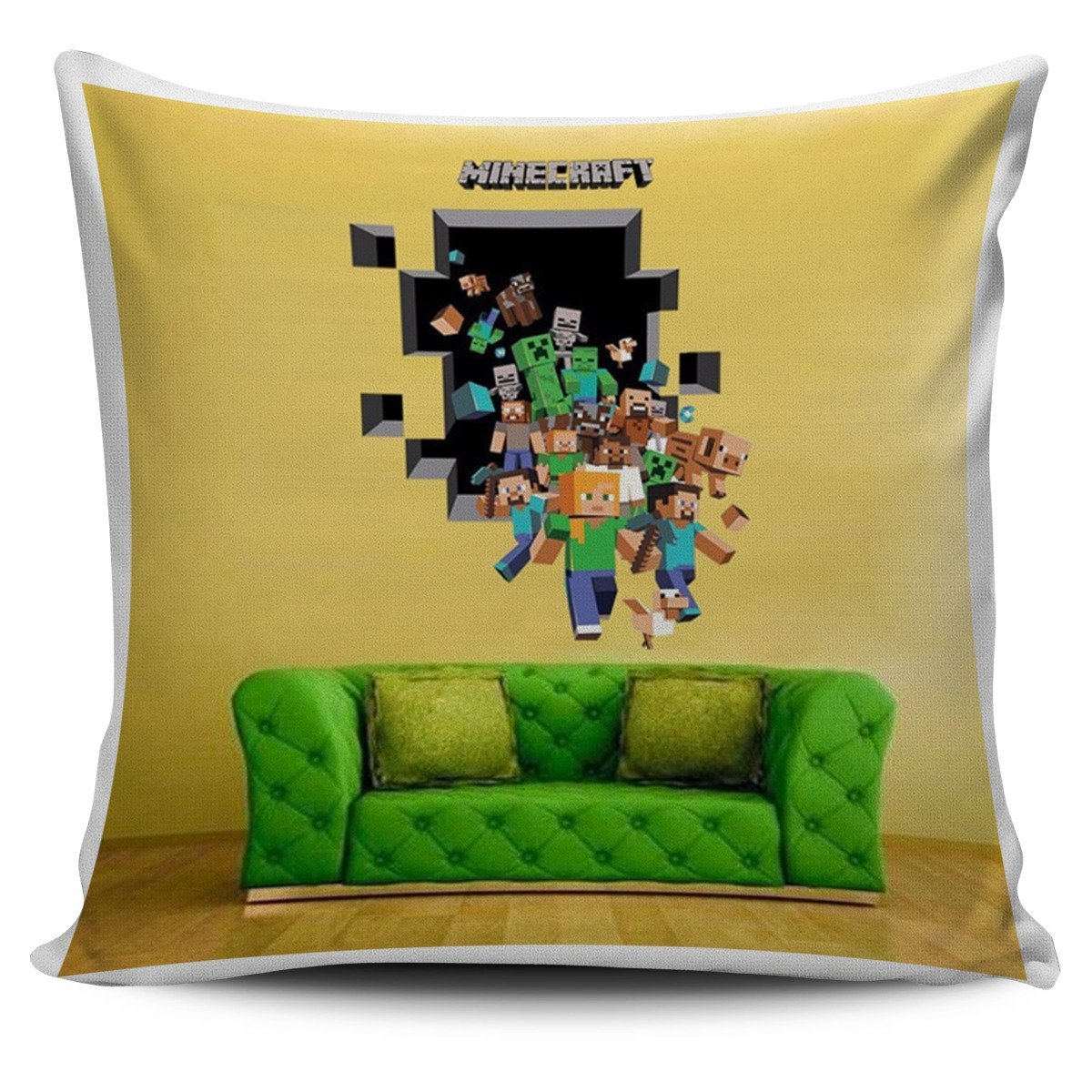 Minecraft Pillow Cover A015 - Lusy Store