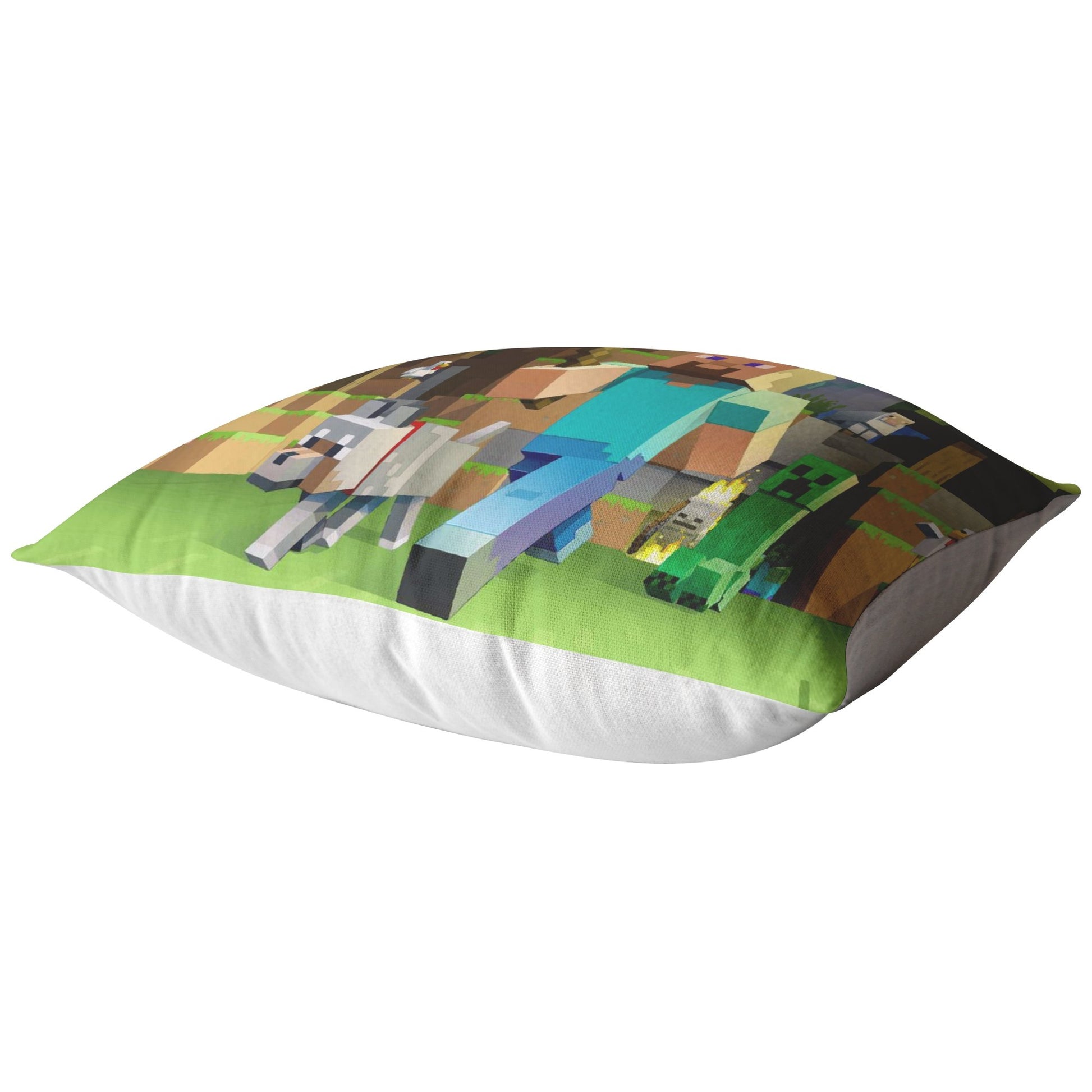 Minecraft pillow sky blue - Lusy Store