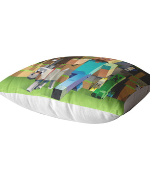 Minecraft pillow sky blue - Lusy Store