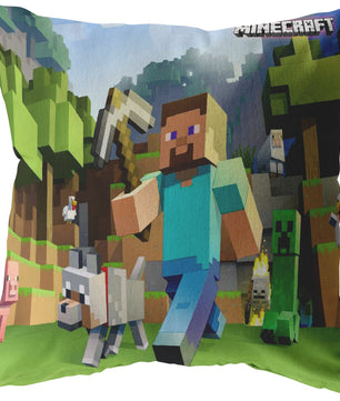 Minecraft pillow sky blue - Lusy Store