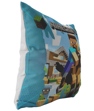 Minecraft pillow steven ride horse - Lusy Store