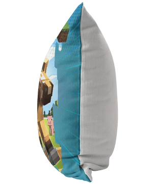 Minecraft pillow steven ride horse - Lusy Store