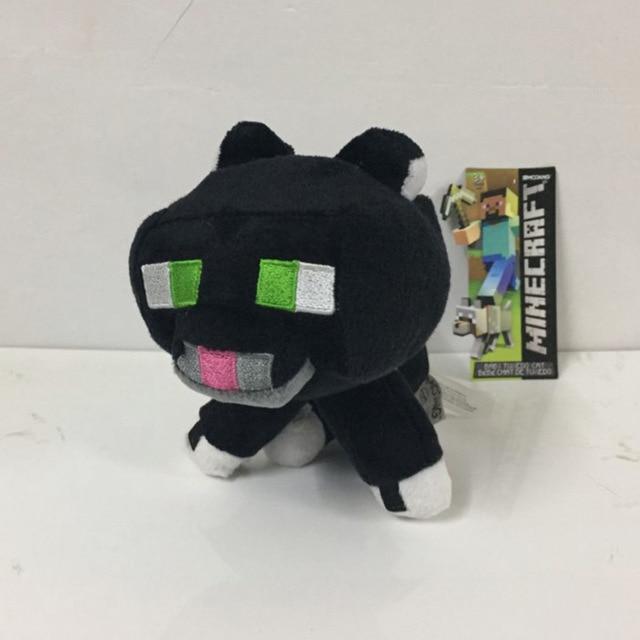 Minecraft Plush Stuffed Toys Snow Golem Steve Zombie Wolf Ocelot Rabbit Chicken Plush Toy - Lusy Store