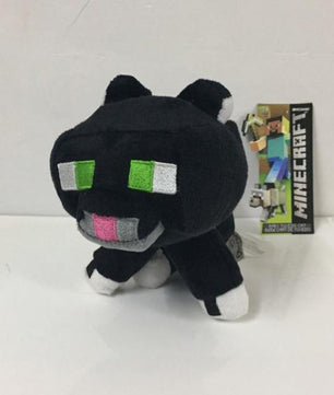 Minecraft Plush Stuffed Toys Snow Golem Steve Zombie Wolf Ocelot Rabbit Chicken Plush Toy - Lusy Store