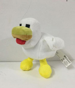 Minecraft Plush Stuffed Toys Snow Golem Steve Zombie Wolf Ocelot Rabbit Chicken Plush Toy - Lusy Store