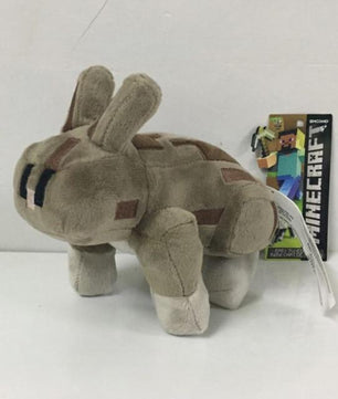 Minecraft Plush Stuffed Toys Snow Golem Steve Zombie Wolf Ocelot Rabbit Chicken Plush Toy - Lusy Store