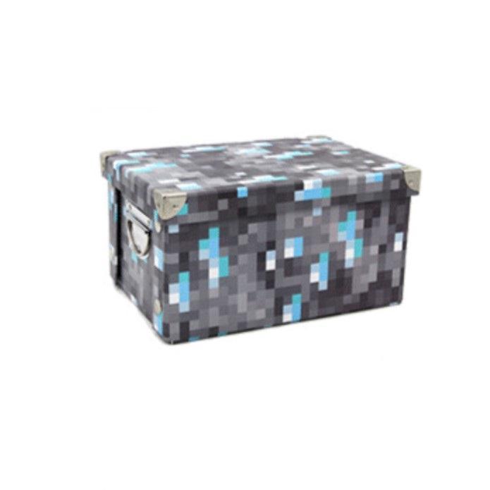 Minecraft Storage Multifunctional Mosaic Storage Box Big Gift For Fan - Lusy Store