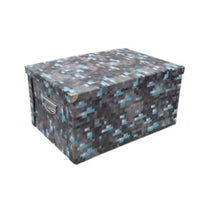 Minecraft Storage Multifunctional Mosaic Storage Box Big Gift For Fan XXL Blue miner's lamp