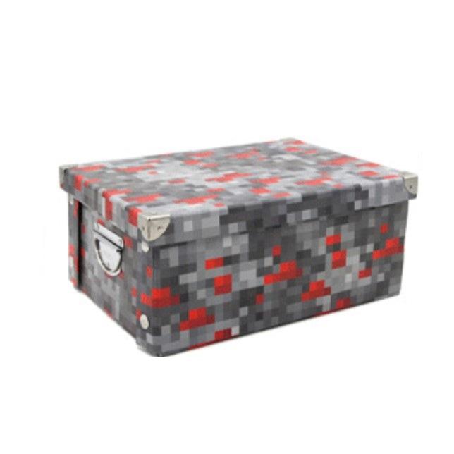 Minecraft Storage Multifunctional Mosaic Storage Box Big Gift For Fan - Lusy Store
