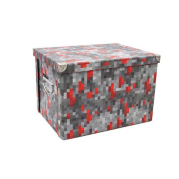 Minecraft Storage Multifunctional Mosaic Storage Box Big Gift For Fan - Lusy Store