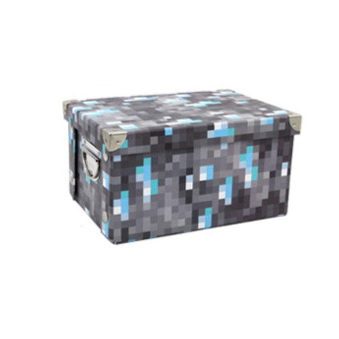 Minecraft Storage Multifunctional Mosaic Storage Box Big Gift For Fan - Lusy Store