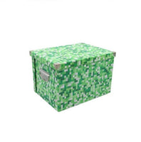 Minecraft Storage Multifunctional Mosaic Storage Box Big Gift For Fan Green
