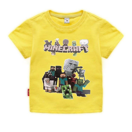 Minecraft T Shirt Children's Clothing Short Sleeved - Lusy Store
