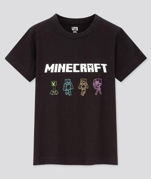 Minecraft T Shirt Round Neck Short Sleeve Cotton Casual Unisex - Lusy Store