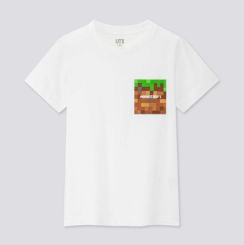 Minecraft T Shirt Round Neck Short Sleeve Cotton Casual Unisex - Lusy Store