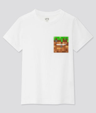 Minecraft T Shirt Round Neck Short Sleeve Cotton Casual Unisex - Lusy Store