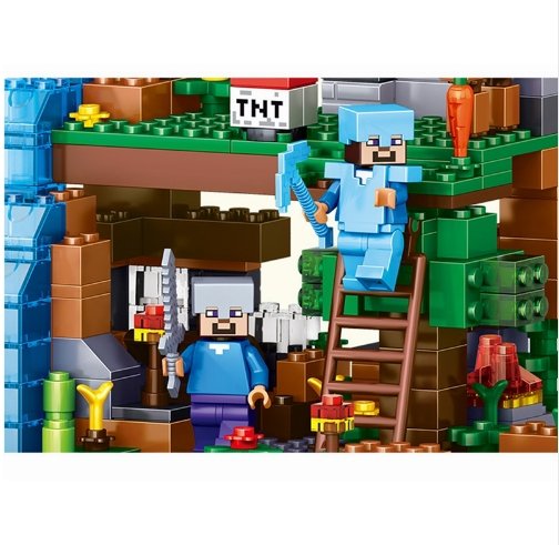 Minecraft toys lego Bricks 4 in 1 Set Sale Assemble Building Blocks Toys For Children Compatible with Lepin - Lusy Store