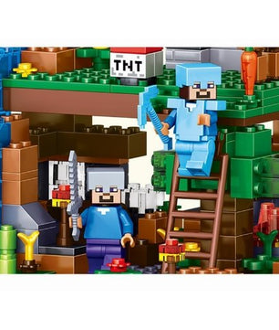 Minecraft toys lego Bricks 4 in 1 Set Sale Assemble Building Blocks Toys For Children Compatible with Lepin - Lusy Store