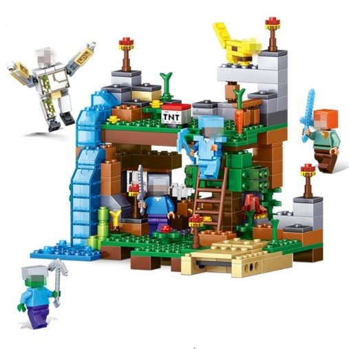 Minecraft toys lego Bricks 4 in 1 Set Sale Assemble Building Blocks Toys For Children Compatible with Lepin - Lusy Store