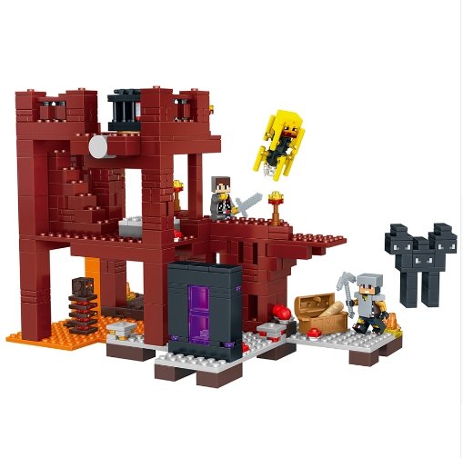 Minecraft toys lego city Building Blocks Volcanic Bricks Educational Toy For Children Gifts Compatible With Legoe - Lusy Store
