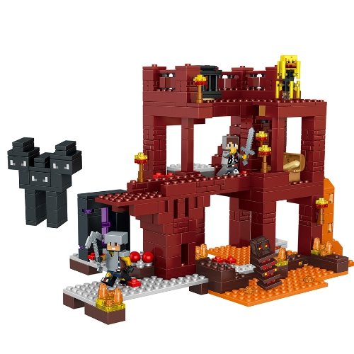 Minecraft toys lego city Building Blocks Volcanic Bricks Educational Toy For Children Gifts Compatible With Legoe - Lusy Store