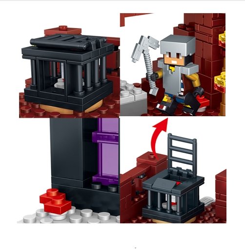 Minecraft toys lego city Building Blocks Volcanic Bricks Educational Toy For Children Gifts Compatible With Legoe - Lusy Store