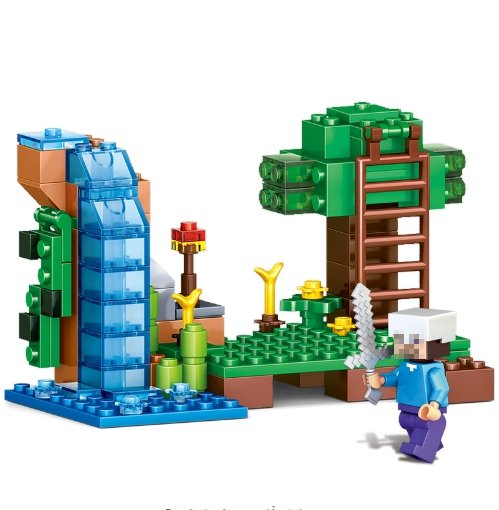 Minecraft toys lego Educational Enlighten Bricks For Kids - Lusy Store
