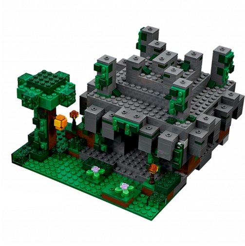 MineCraft toys lego the jungle temple Educational toys hobbies for children - Lusy Store